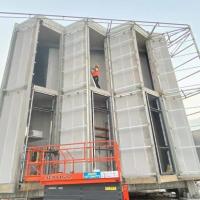 alc隔墻板施工現場